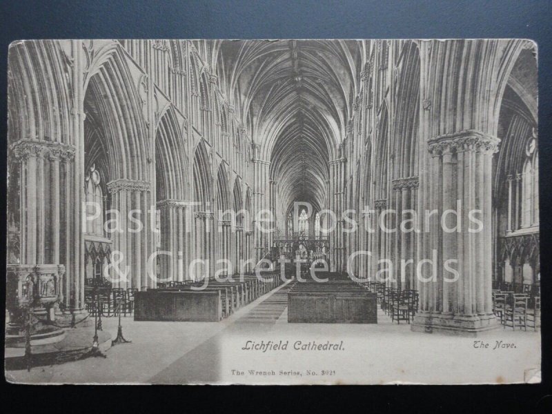 Lichfield Cathedral: The Nave c1904 - Pub by The Wrench Series No.3021