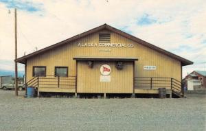 Fort Yukon Alaska Commercial Co Street View Vintage Postcard K106297