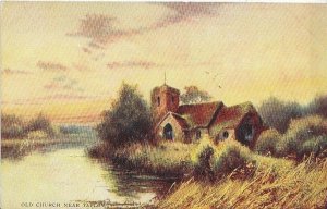 Buckinghamshire Postcard - Old Church - Near Taplow   A8866