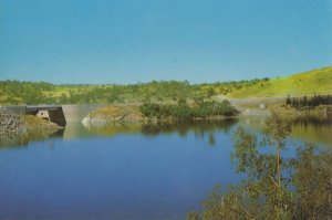 Lake Jindabyne Dam & River Wall Australia Postcard