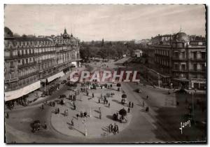 Postcard Modern Montpellier Place de la Comedie egg