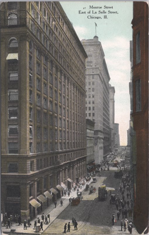 Chicago, Ill., Monroe Street, East of La Salle Street - 