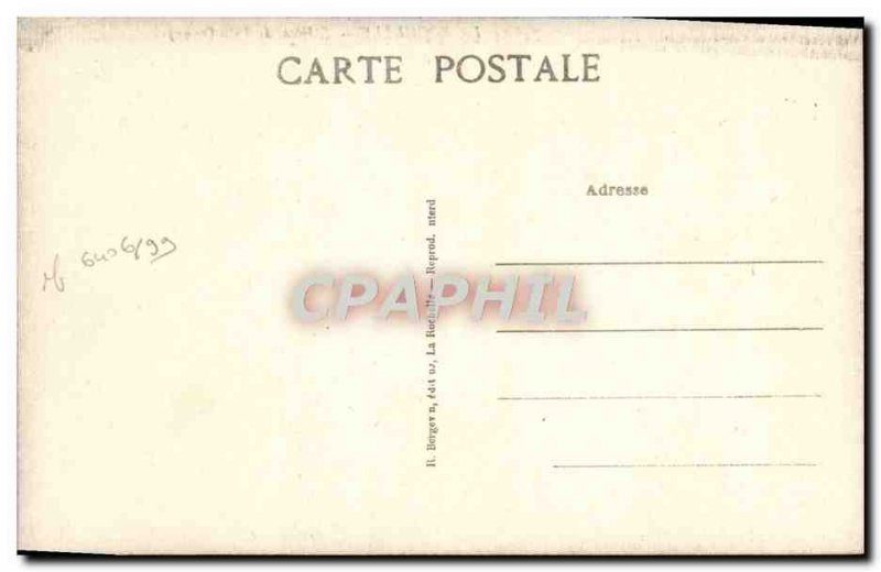 Old Postcard La Rochelle L & # 39Hotel Town