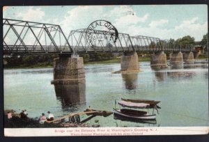 New Jersey Bridge over the Delaware River at Washington Crossing - pm1909 - DB