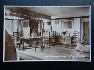 Devon Ilfracombe THE SMUGGLERS COTTAGE at Lee Bay - Old RP Postcard by E.A.S.