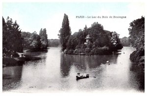 France Paris  Le Lac du Bois de Boulogne