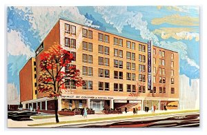 In Town Connecticut Inn Motel Washington D. C. Postcard