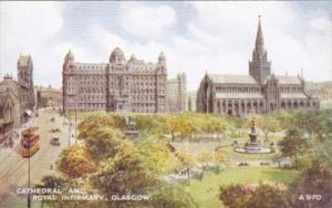 Scotland Glasgow Cathedral & Royal Infirmary