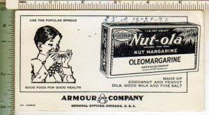 Nut-Ola Oleomargarine, Armour Co