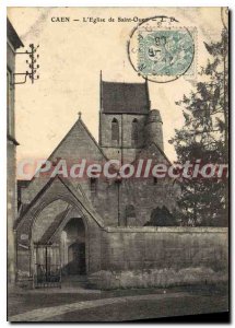 Old Postcard Caen The Church of St Ouen
