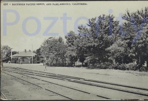 SOUTHERN PACIFIC DEPOT AND PARK MERCED  CALIFORNA