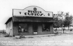 Fort Sumner New Hampshire Museum and Curios Shop Real Photo Postcard AA74594