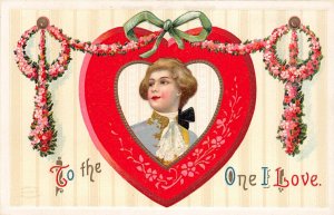 J20/ Valentine's Day Love Holiday Postcard c1910 Art Beautiful 36