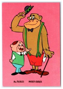 Hanna Barbera - MAGILLA GORILLA & MR. PEEBLES Cartoon Italian  4x6 Postcard