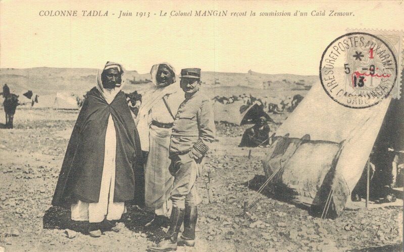 Morocco Column Tadla Colonel Mangin 06.69