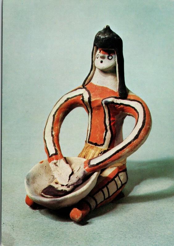 Crazy Doll Brazil Kumamoto International Folk Craft Museum Japan Postcard D91