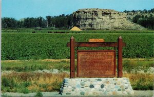 Pompeys Pillar Billings MT Montana Unused Vintage Postcard H35