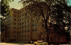 St Agnes Hospital Fond Du Lac Wisconsin WI Old Car VTG Postcard UNP Unused 