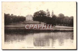 Old Postcard Palmpont Gorges Pavilion and the Pond