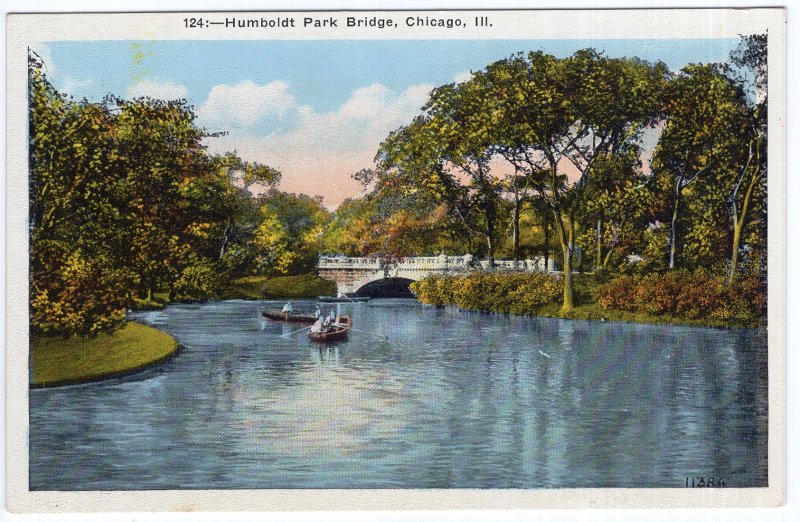 Chicago, Ill, Humboldt Park Bridge