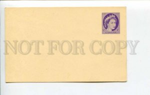 292434 CANADA 1955 year 4c Postal Stationery postal CARD queen