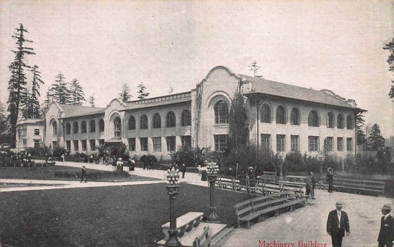 Machinery Hall, Alaska-Yukon-Pacific Expo, Seattle, WA.,1909, Official Postcard