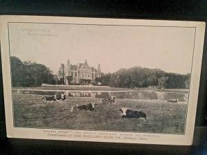Postcard  Hague's Gravenhage Mansion, by Holland Husk Co., Holland, MI  Z5