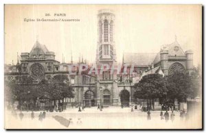 Old Postcard Church Paris St Germain the Auxerrois