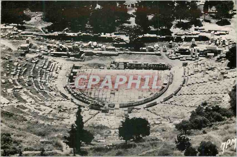 Postcard Modern Athens The Theater of Dionysos