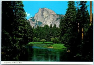 M-20151 Half Dome and Merced River Yosemite National Park California