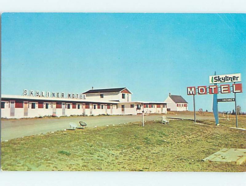 Unused Pre-1980 MOTEL SCENE Moncton New Brunswick NB HJ9331