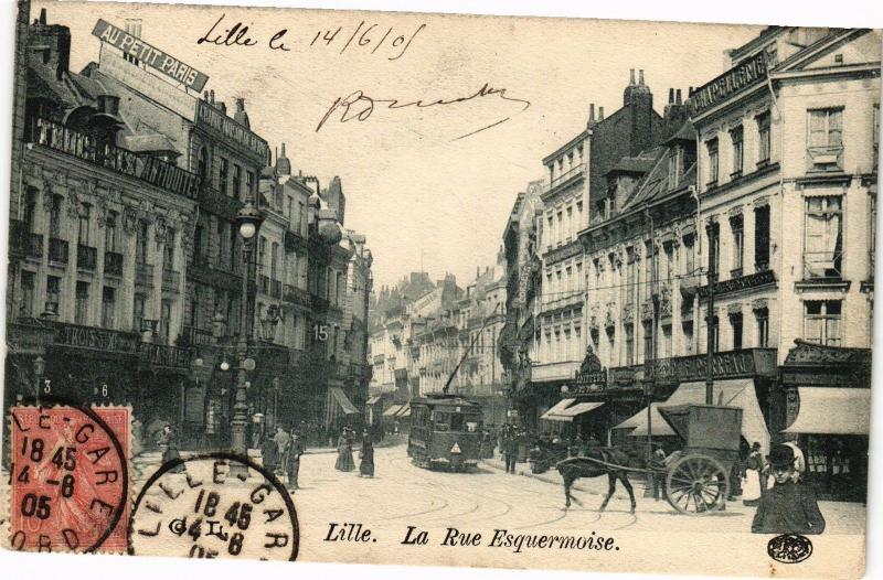 CPA LILLE - La Rue Esquermoise (203987)