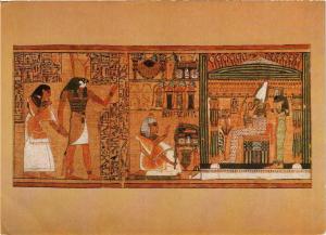 CPM EGYPTE The scribe Ani before Osiris (344047)