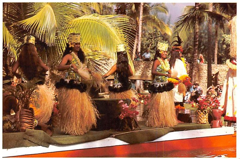 Tahitian Dancers - Laie Oahu, Hawaii