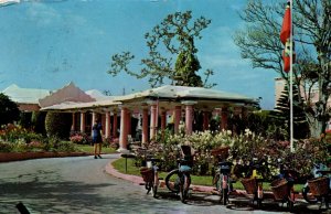 Bermuda Harmony Hall Bermuda Chrome Postcard 08.78