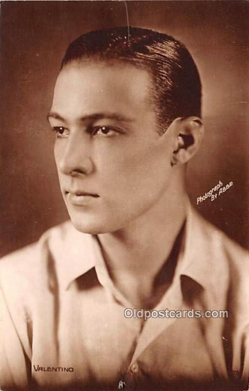 Photograph by Abbe, Rudolph Valentino Movie Star Actor Actress Film Star Post...