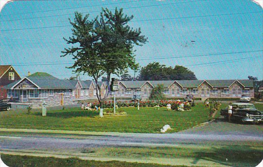 Canada Ontario Niagara Falls Motel 1958