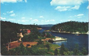 Canada Scenic Harbors New Brunswick Chrome Postcard 03.81