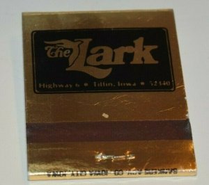 The Lark Highway 6 Tillin Iowa 20 Strike Matchbook