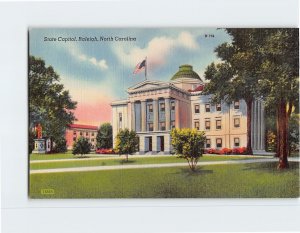 Postcard State Capitol, Raleigh, North Carolina