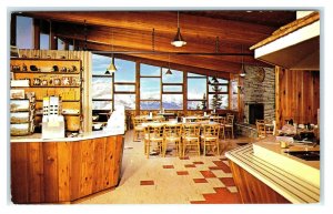 BANFF, Alberta Canada ~Roadside SUMMIT TEA HOUSE Sulphur Mountain1950s Postcard