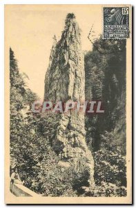 Old Postcard La Grande Chartreuse Peak of poppy