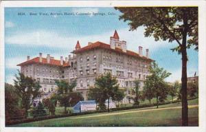 Colorado Colorado Springs Antlers Hotel Rear View