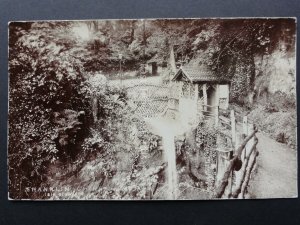Isle of Wight SHANKLIN CHINE - Old RP by F.N. Broderick of Ryde