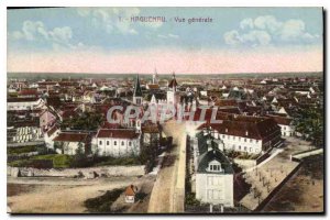 Old Postcard Haguenau General view