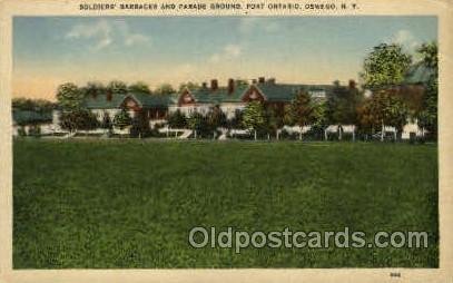 Fort ontario Oswego, N.Y., New York, USA Military Unused 