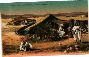 CPA AK TUNISIE Scenes & Types-Gourbi Arabe (268941)