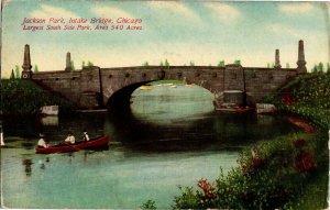 Jackson Park Intake Bridge, Chicago IL c1911 Vintage Postcard U39