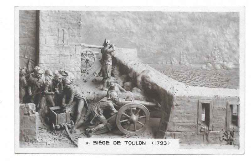 Siege de Toulon by Mastroianni A Noyer Paris France 1911 Napoleon No 2 Postcard