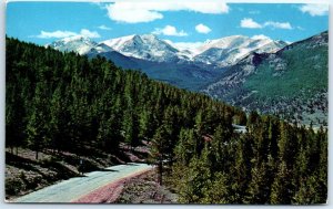 Mount Ypsilon and Mummy Range from High Drive, Rocky Mountain National Park - CO